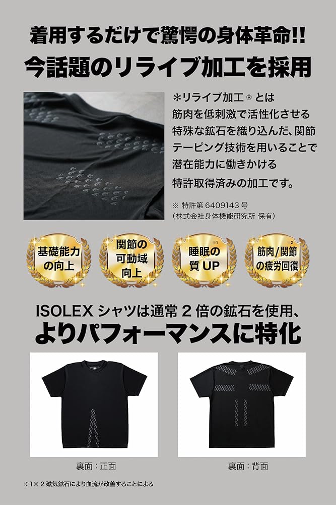 Amazon | 【正規リライブ加工】ISOLEX 鉱石2倍